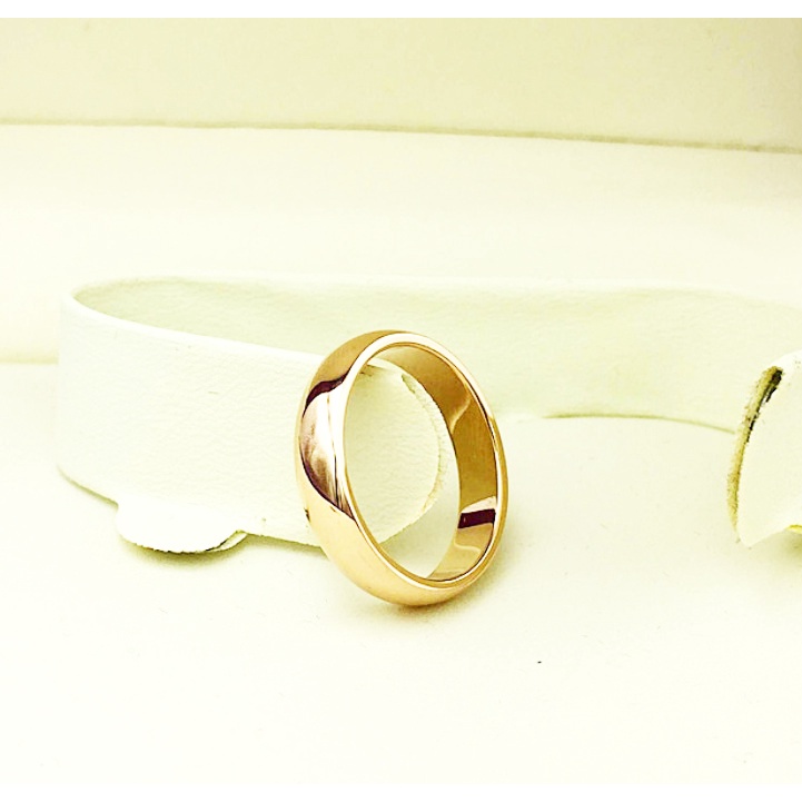 Nhẫn Trơn Bản 4mm Titan Ko Han Rỉ TT 4003