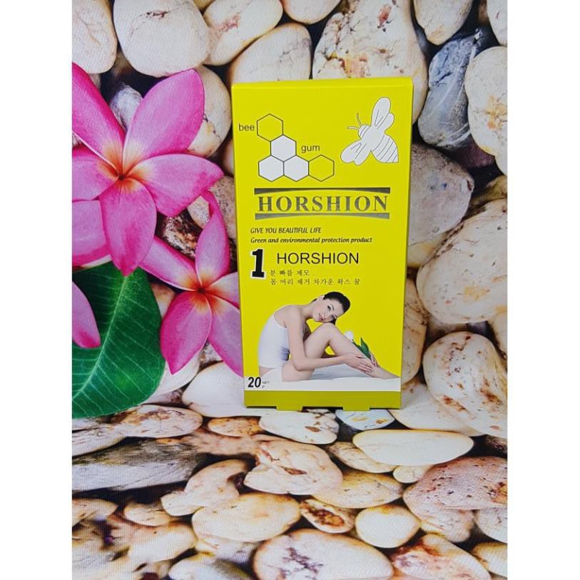 Miếng wax lông lạnh Horshion 20 miếng