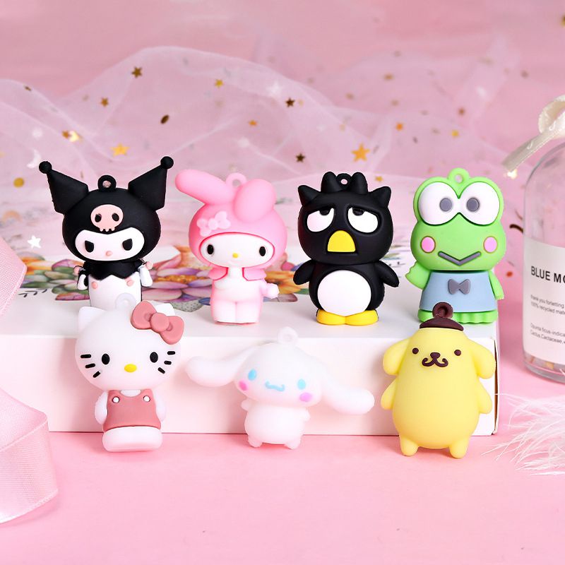 Móc Khóa Hình Búp Bê Kuromi Dễ Thương