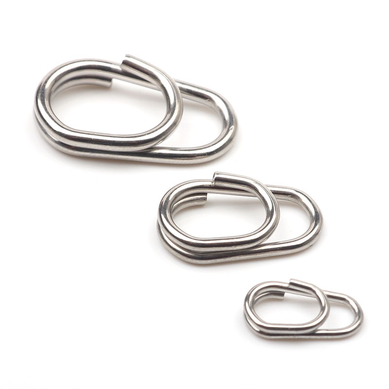 Set 50 Khuyên Thép Không Gỉ Chuyên Dụng Dành Cho Câu Cá