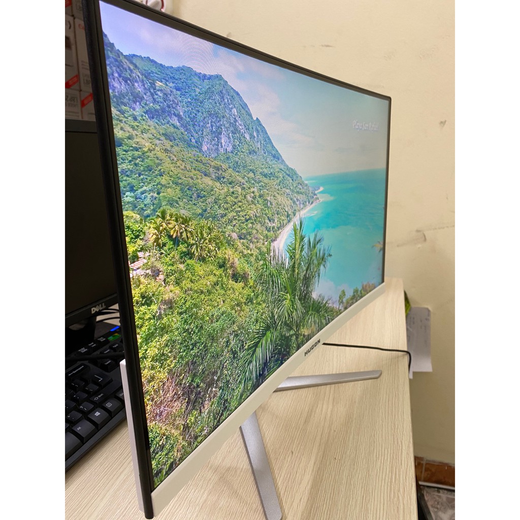Màn Hình Cong Full Viền 24inch 75Hz HUGON QS240 - New 2020 | BigBuy360 - bigbuy360.vn