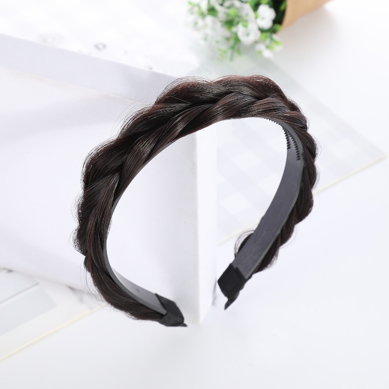 Cài Tóc Giả Thắt Bím Handmade Chống Trượt Phong Cách Mới Cho Nữ