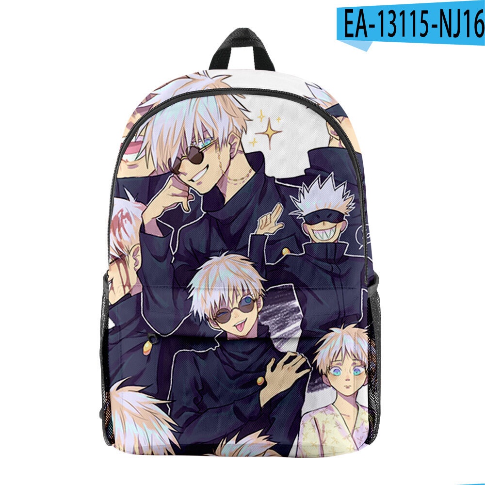 Ba Lô Đi Học/Du Lịch In Hình Anime Nhật Bản Jujutsu Kaisen Cho Nam Và Nữ