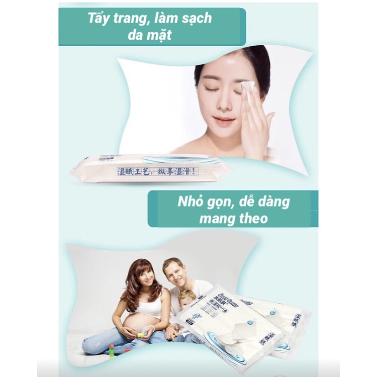 [Siêu rẻ] Khăn giấy khô đa năng siêu mềm cho trẻ sơ sinh