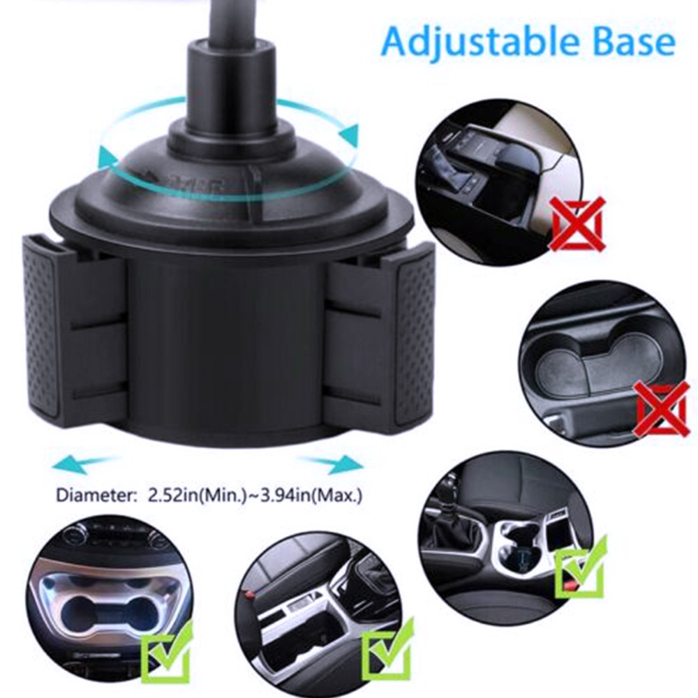 Giá đỡ điện thoại cổ ngỗng trên xe ô tô tiện dụng | BigBuy360 - bigbuy360.vn