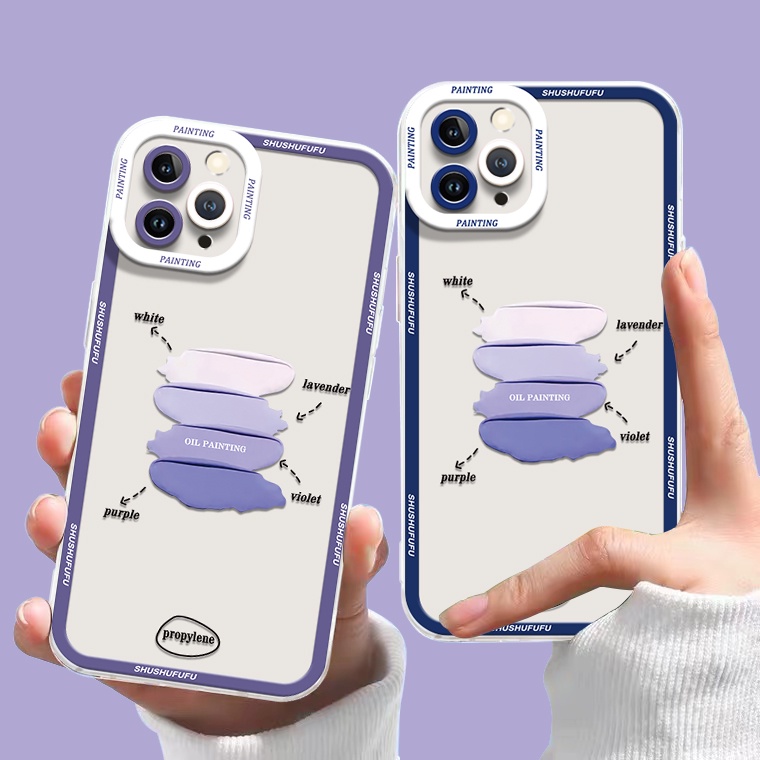 Ốp Điện Thoại TPU Dẻo Trong Suốt Họa Tiết Đôi Mắt Thiên Thần Cho IPhone 13 13 Pro 12 Pro Max 11 Pro Max 6S 7 8 Plus X XS XR