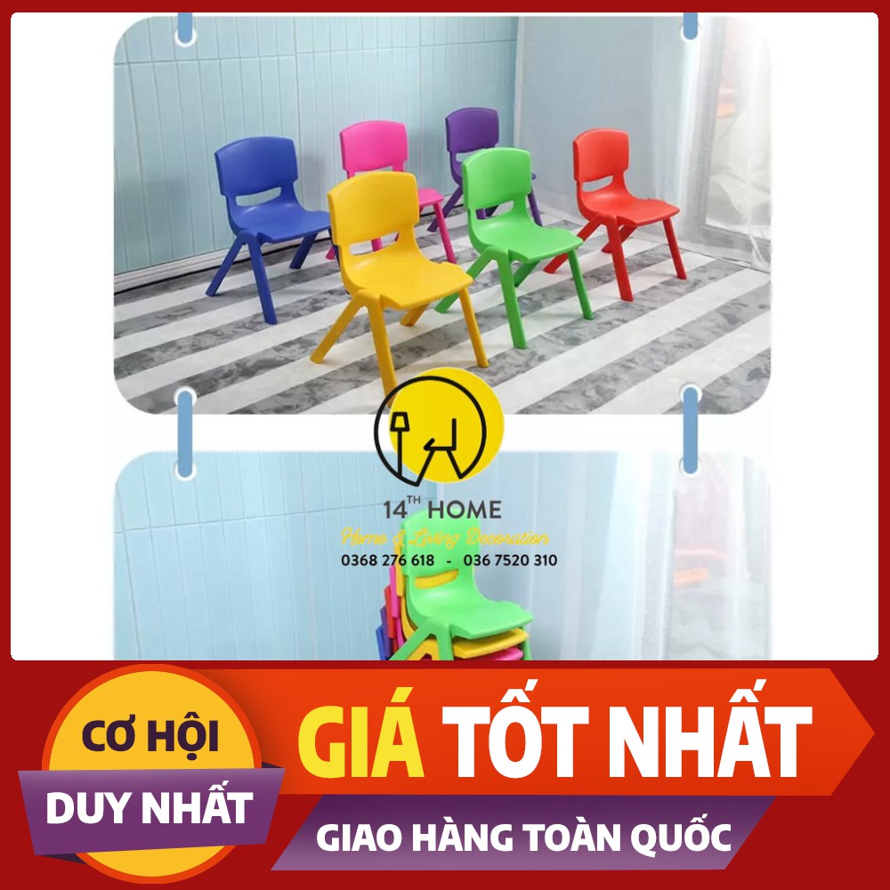 GHẾ NHỰA CHO BÉ Trẻ Em Mầm Non, Mẫu Giáo, Tiểu Học đúc nhiệt hàng đẹp cao cấp Gia Long size nhỏ. | BigBuy360 - bigbuy360.vn