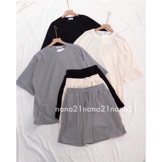 Set áo pull và quần short