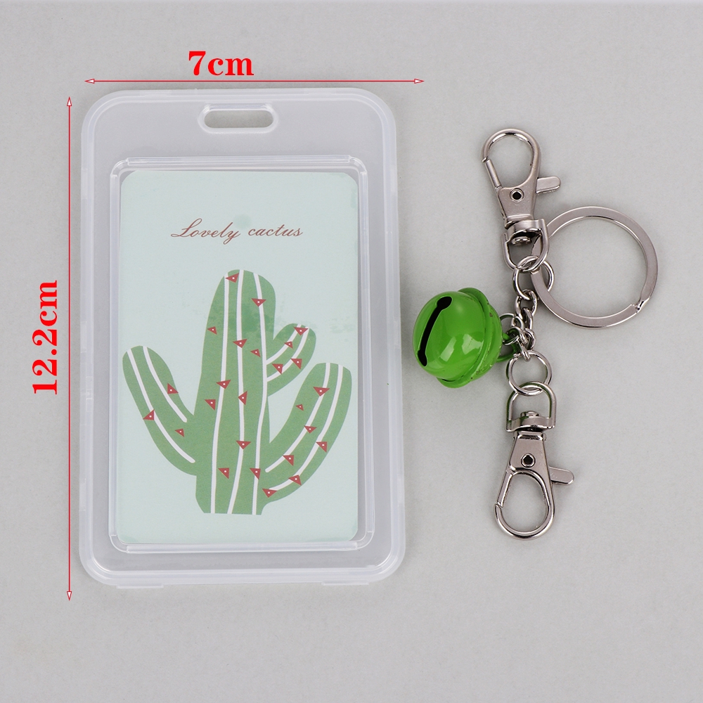 Bao đựng thẻ có móc khóa tiện lợi xinh xắn