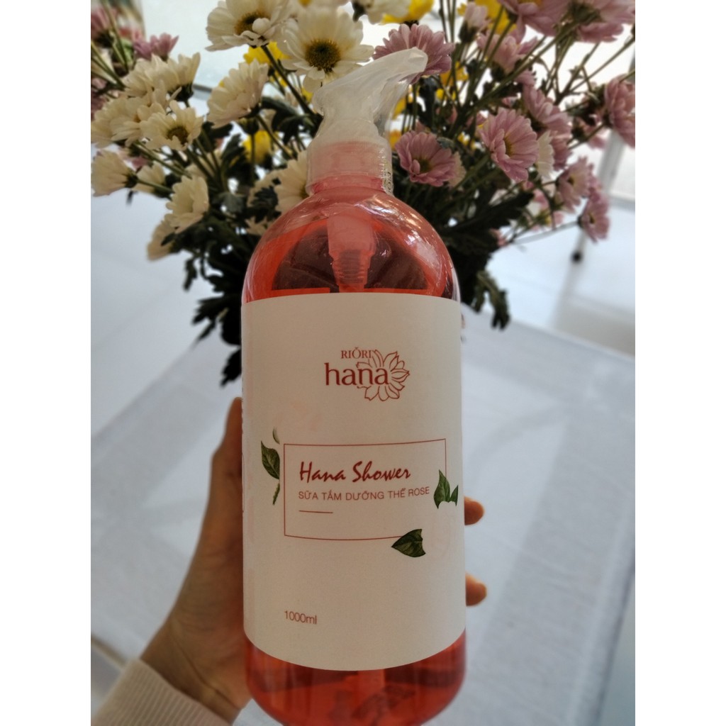 Sữa tắm dưỡng thể Riori Hana Shower Gel Rose