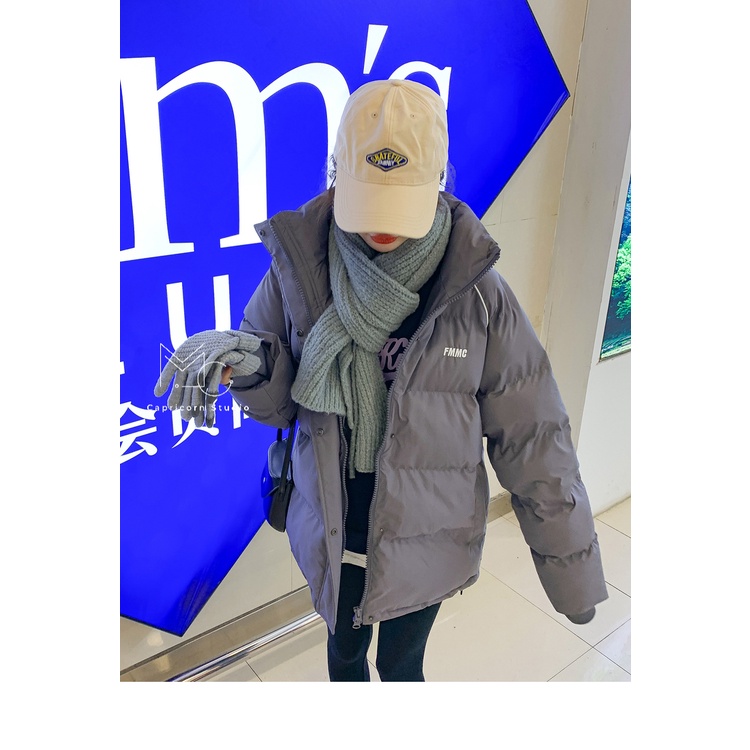 Áo khoác phao béo dáng ngắn phong cách Hàn Quốc cho mùa đông