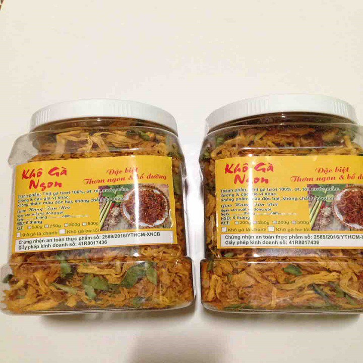 [Mã 77FMCGSALE1 giảm 10% đơn 250K] 1KG KHÔ GÀ LÁ CHANH LOẠI GIÒN NGON, CÓ GIẤY PHÉP ATTP | BigBuy360 - bigbuy360.vn