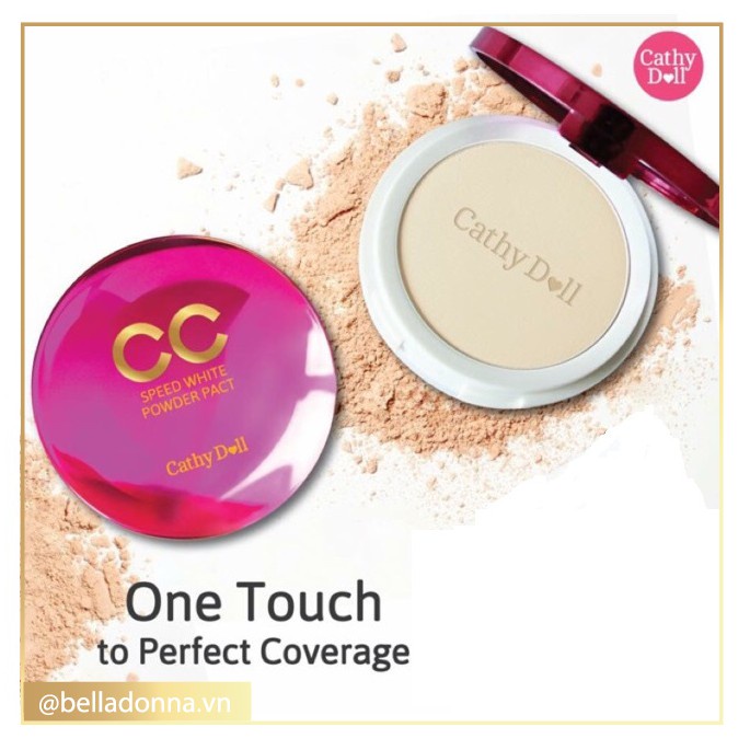 Phấn CC Powder Pact Speed White Cathy Doll Thái Lan