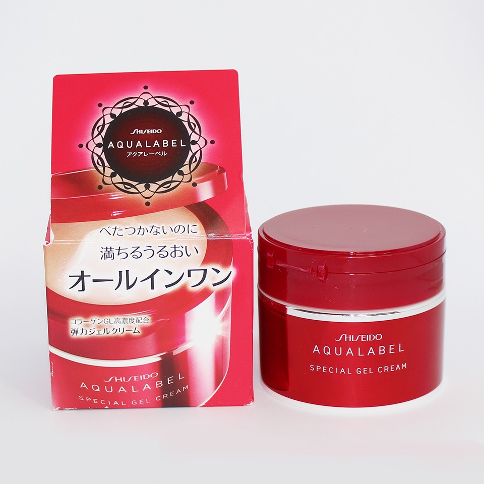 Kem dưỡng Shiseido aqualabel đỏ 5in1 90g