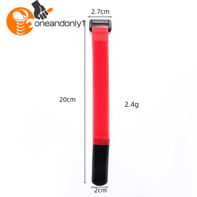 Set 4 Dây Đai Nylon Cố Định Cần Câu Cá Có Khóa Dán Thần Kỳ