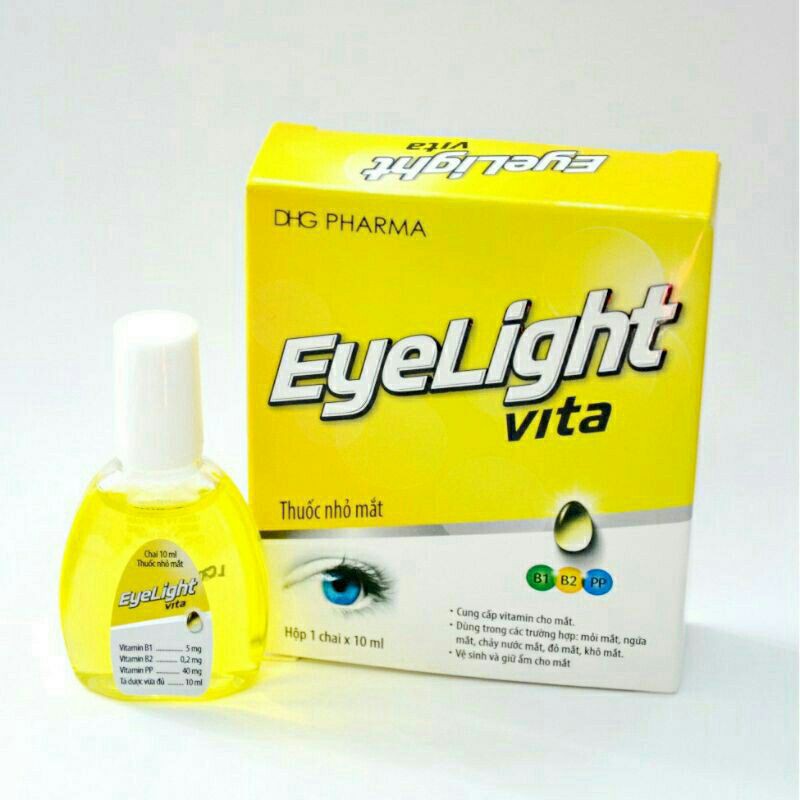 Nhỏ mắt Eyelight vita hàng chính hãng DHG(10ml)