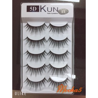 Mi Chồn Cao Cấp 5D KUN 5 Đôi Mã 03 Cực Xinh