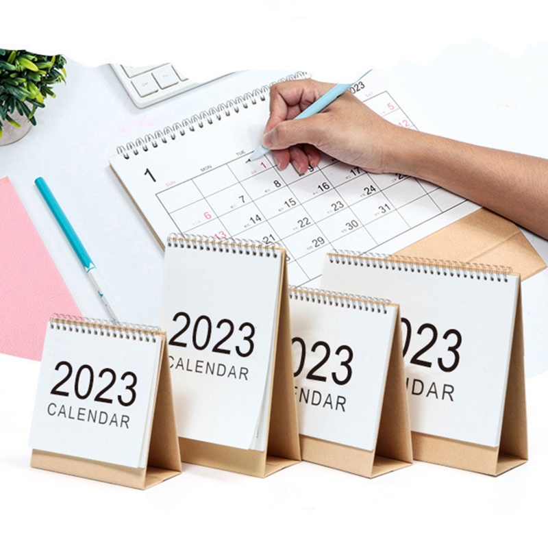 Lịch Năm 2023 Mini Để Bàn Thiết Kế Đơn Giản Dễ Thương