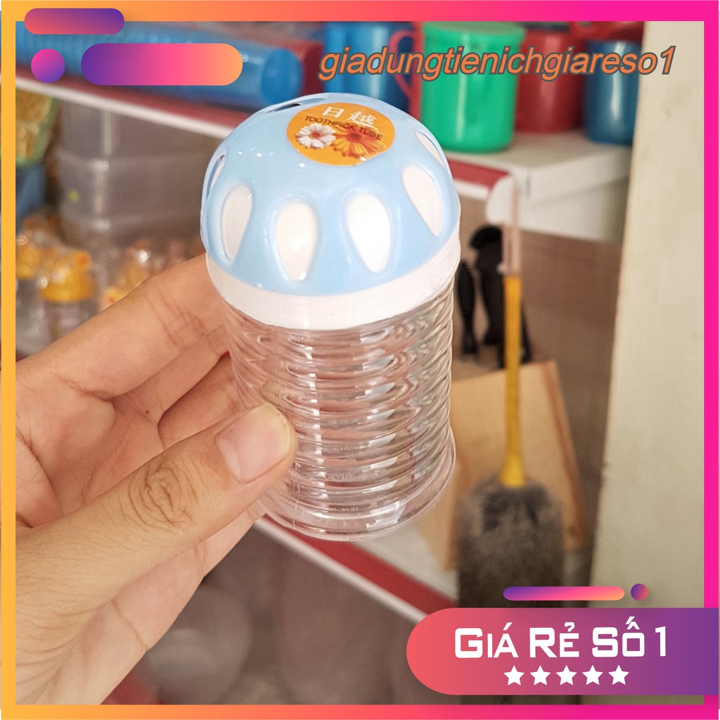 Lọ đựng tăm tiêu giá rẻ tiện dụng.