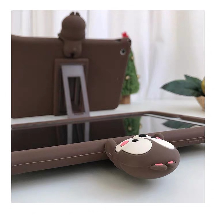 Ốp silicon chống sốc kiểu dáng hoạt hình cho iPad 2 3 4 Mini 3 2 1 4 5 2017 2018 9.7 10.5 Air Pro 2019 | BigBuy360 - bigbuy360.vn