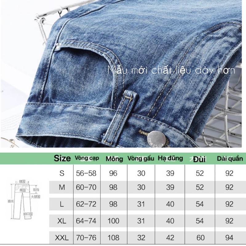Quần baggy jeans-ORDER