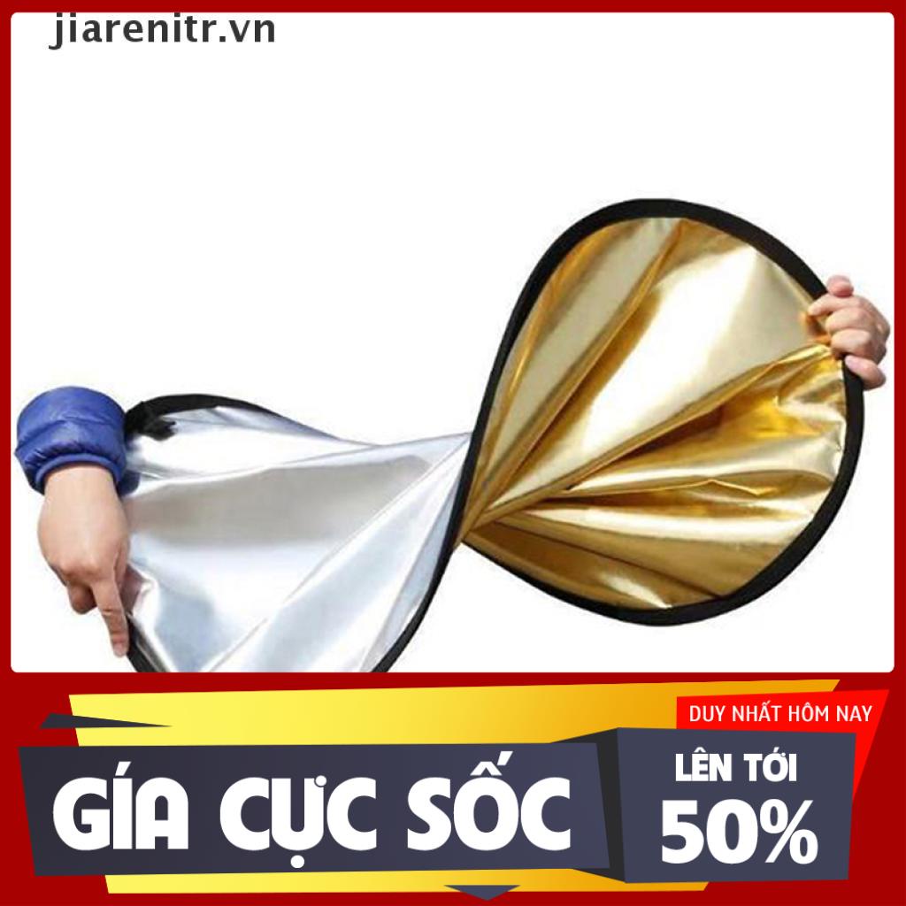 Tấm hắt sáng 24"/60cm màu vàng và bạc 2 trong 1 chuyên dụng cho chụp ảnh chất lượng cao