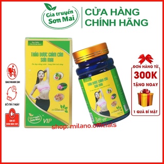 Thảo Mộc Sơn Mai Trà Giảm Cân Dạng Viên Uống Detox Thực Phẩm Hỗ trợ Giảm Cân Nhanh Cấp Tốc Chính Hãng Hiệu Quả