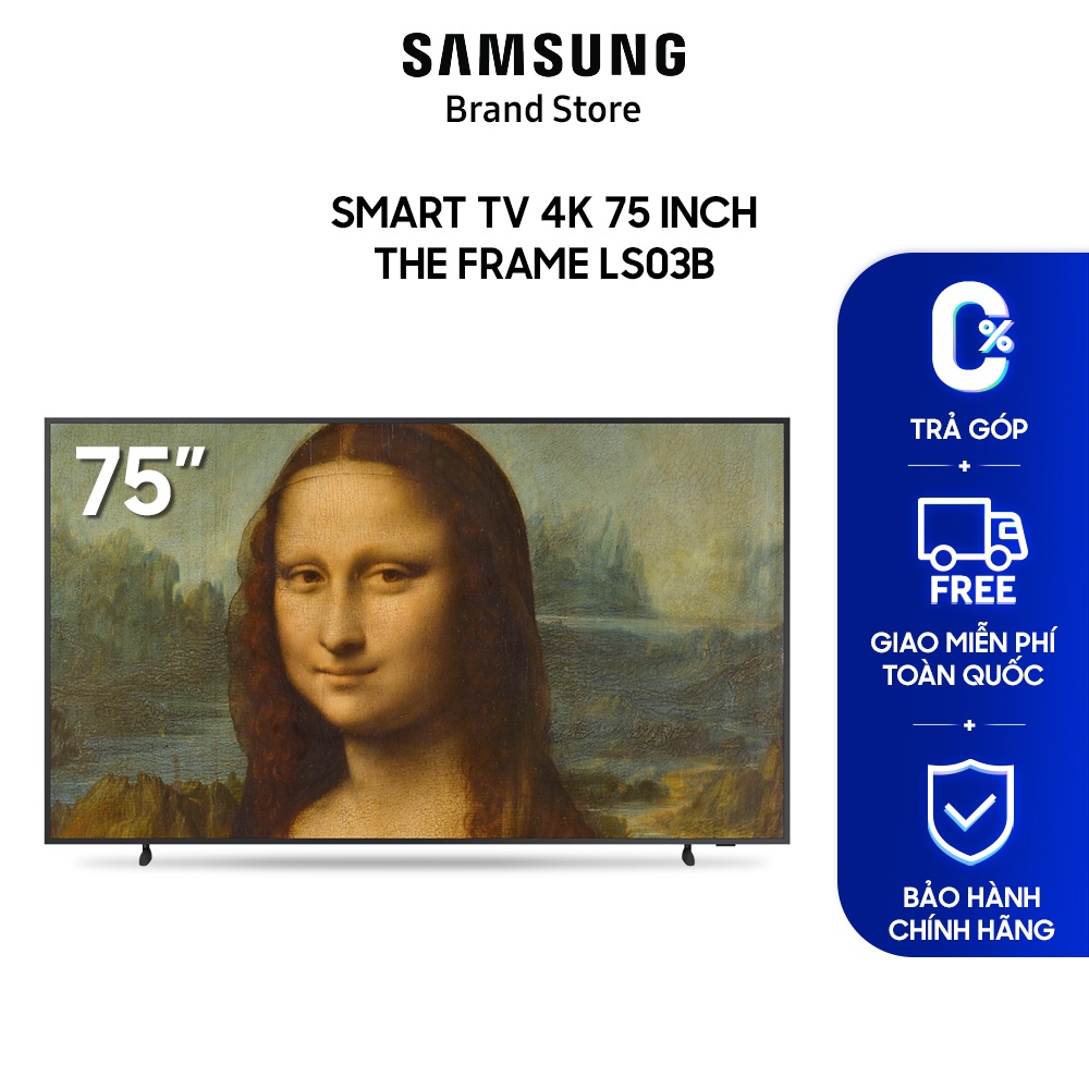 Smart TV Samsung 4K The Frame 75 inch QA75LS03BAKXXV