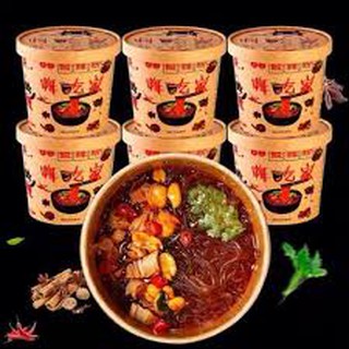 Thùng 6 hộp miến lạnh chua cay Trùng Khánh hộp 102g