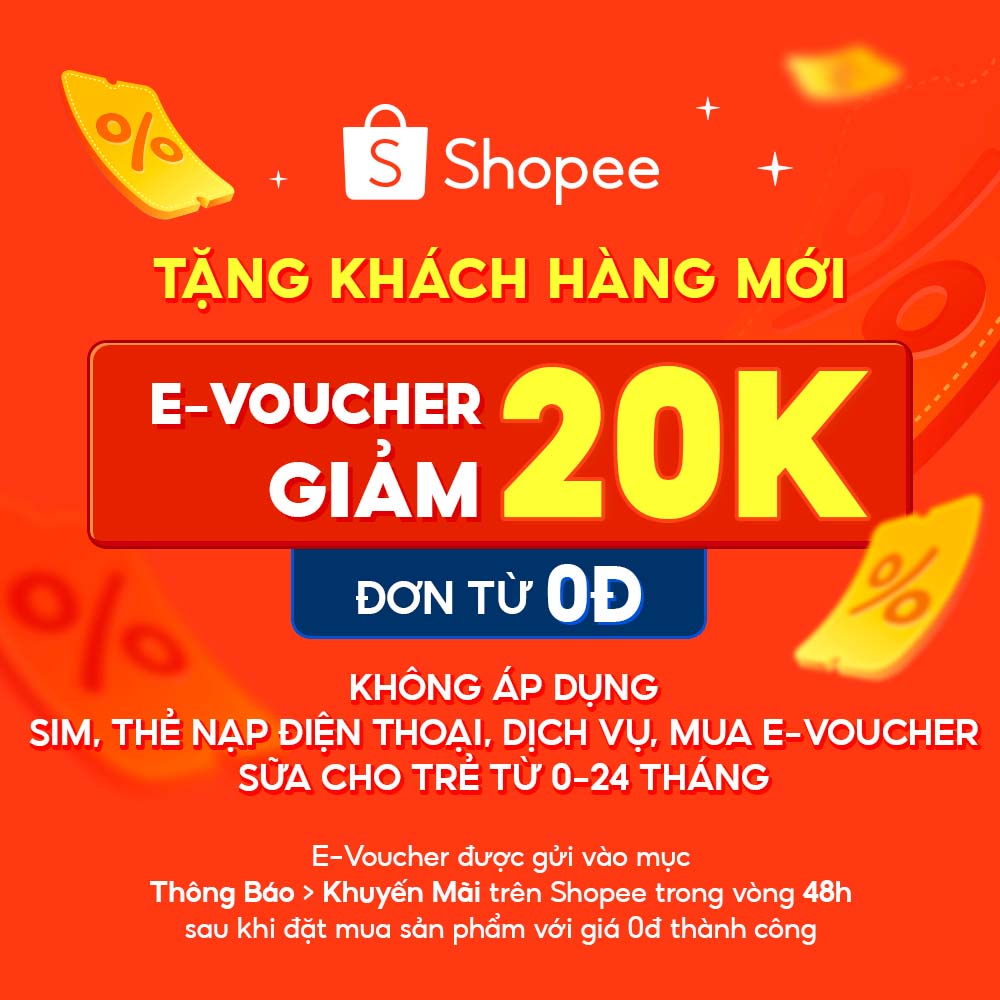Mã giảm 20K cho khách hàng mới