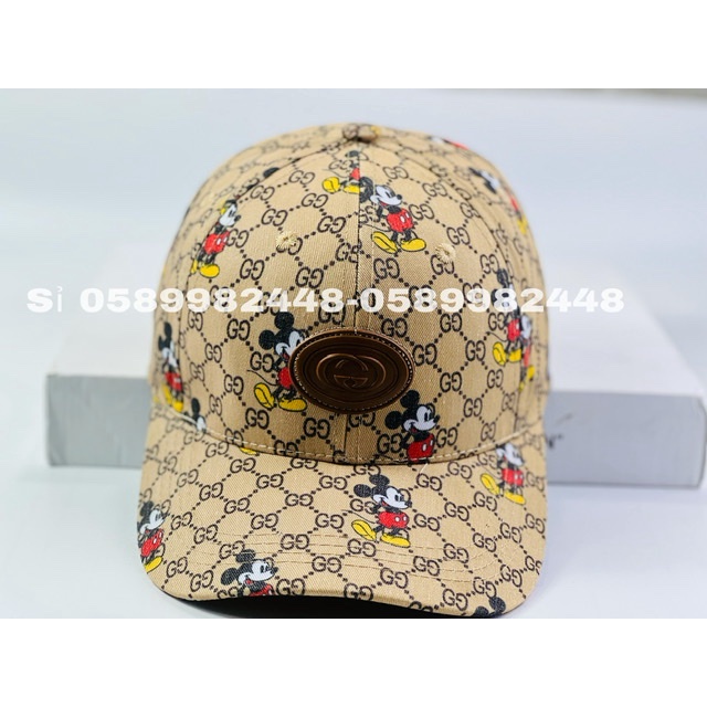 Nón kết lưỡi trai thêu mũ mickey nam nữ cá tính (SỈ LE MŨ NÓN TPHCM)