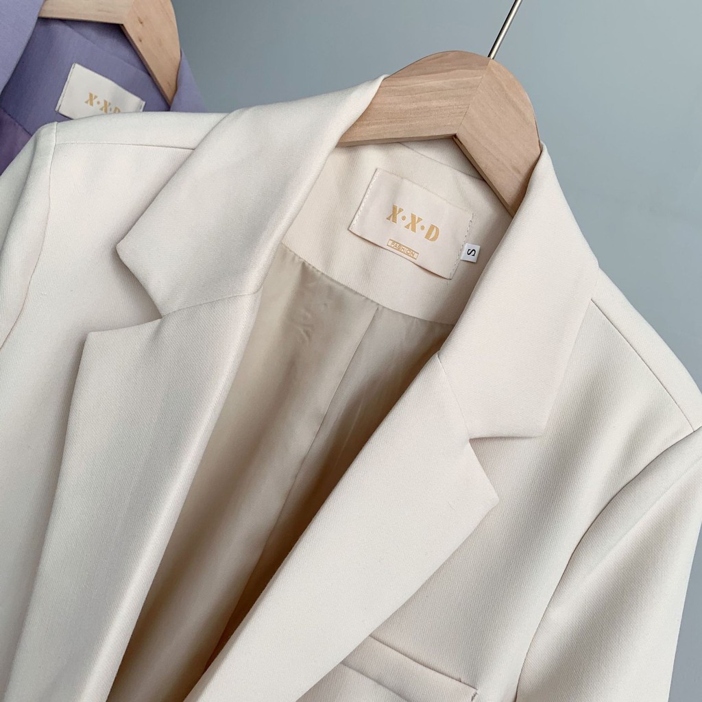(CAO CẤP Xịn+Video) - Áo khoác Blazer Trơn DORY&amp;PONY DELYS KOREAN STYLE COAT – AK080 - Mẫu mới 2021