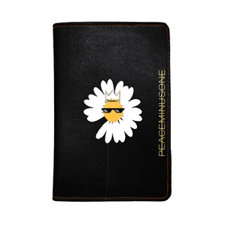 Bóp, ví đựng hộ chiếu xuất khẩu hình hoa cúc G-Dragon