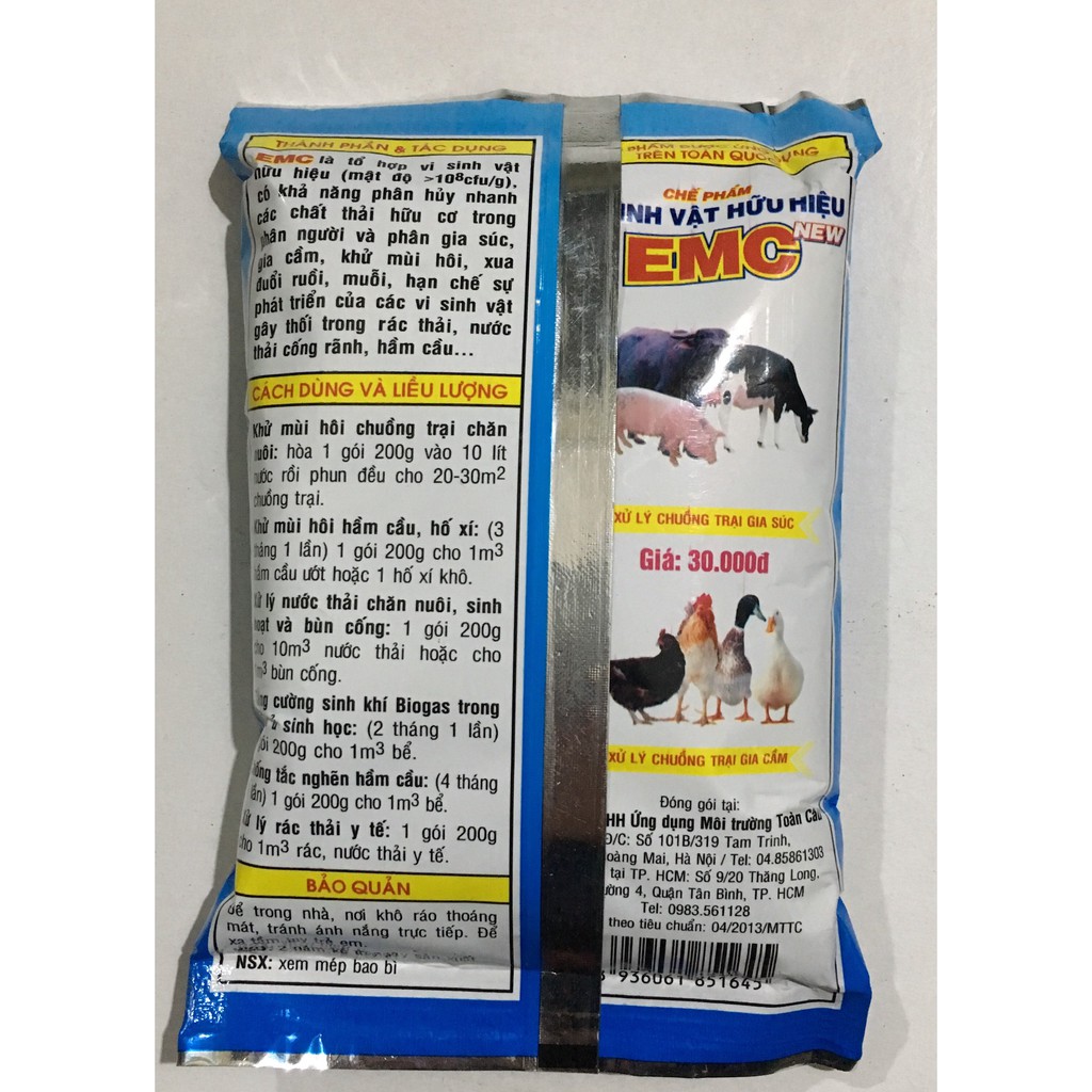 MEN VI SINH VẬT KHỬ MÙI CHĂN NUÔI HỮU HIỆU -WIN