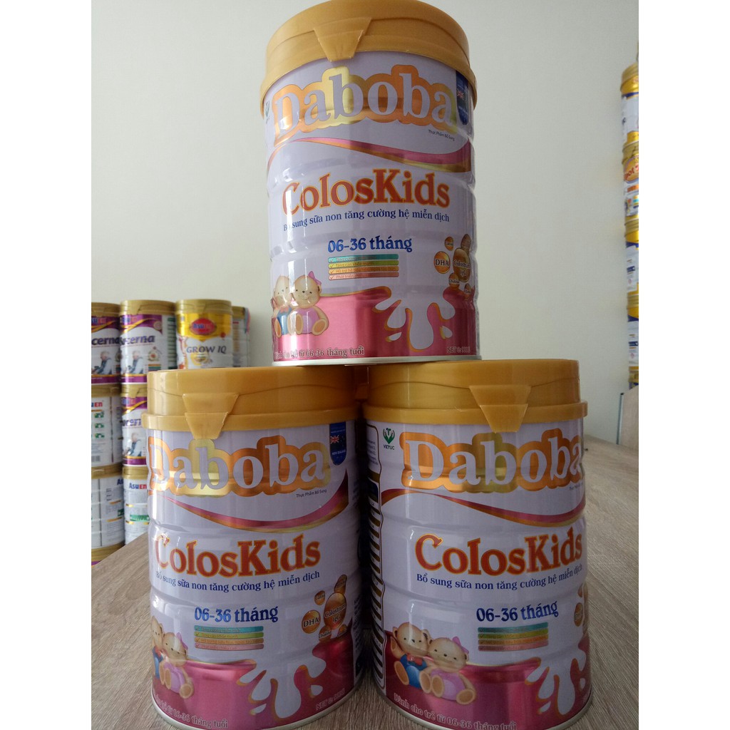 SỮA Coloskids cho trẻ từ 6 - 36 tháng tuổi 900g/lon - Hỗ trợ tiêu hóa &amp; hấp thu vượt trội