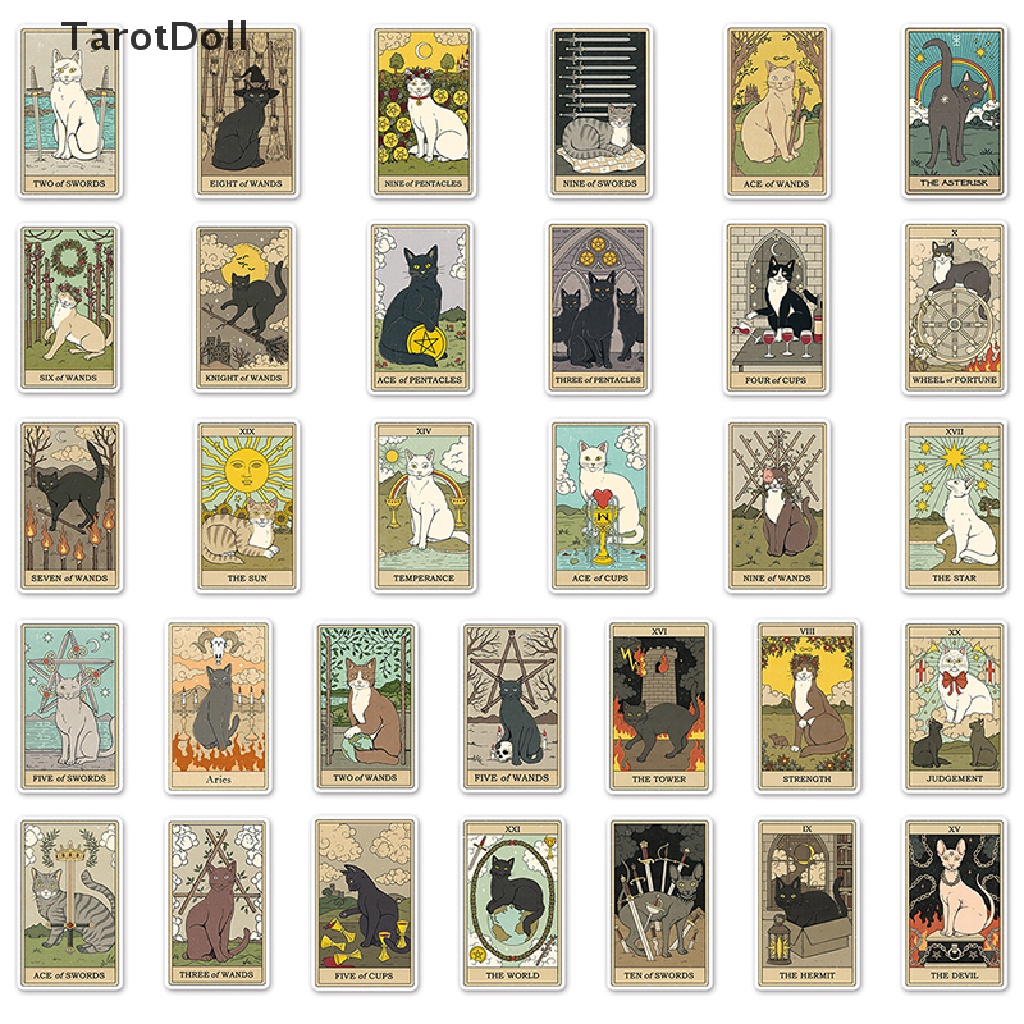 Bộ Bài Tarot Hoạt Hình 62 Lá