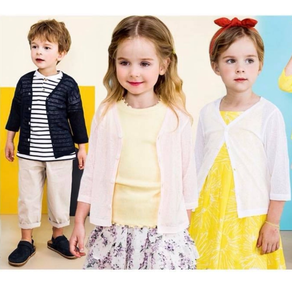 Áo cardigan len mỏng Pe-tite Mieux. HA0630 (3 màu)