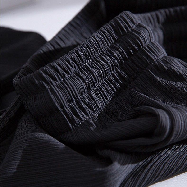 Quần Lụa Lưng Cao Ống Rộng Thiết Kế Mới Thời Trang Mùa Xuân Hè Dành Cho Nữ