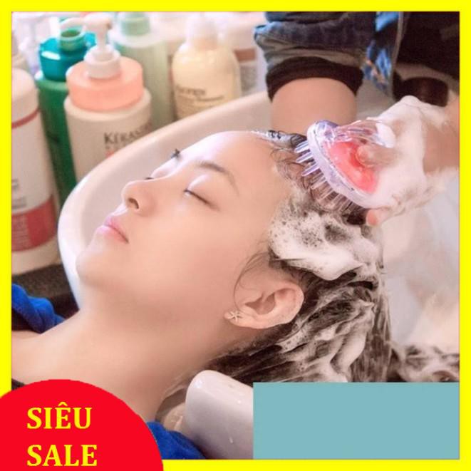 Lược Gội Đầu MASSAGE  Da Đầu Dưỡng Sinh Giúp Lưu Thông Máu