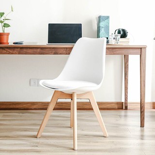 Ghế nệm eames chân gỗ sồi khonoithatsaigon.com - hàng nhập khẩu