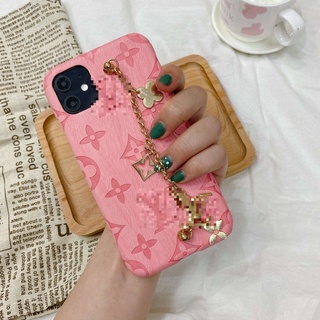 ⚡Ốp lưng iphone - ốp iphone  LV hồng ⚡ cao cấp có dây xích   full ip 6,6s/6,6s,plus/7,8,plus/X,XS/XSMAX/11,11,pro.max
