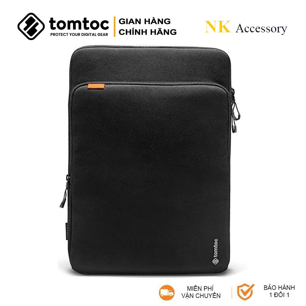 Túi Xách Chống Sốc TOMTOC 360° Protection Premium cho MACBOOK PRO/AIR 13/15inch Black - H13