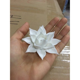 HOA SEN TRANG TRÍ GỐM SỨ CAO CẤP