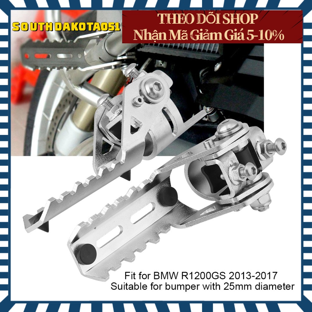 Hàng Sẵn Bàn Đạp Gác Chân cản xe máy Chốt để chân trước xe máy BMW R1200GS 2013-2017【Southdakota051】
