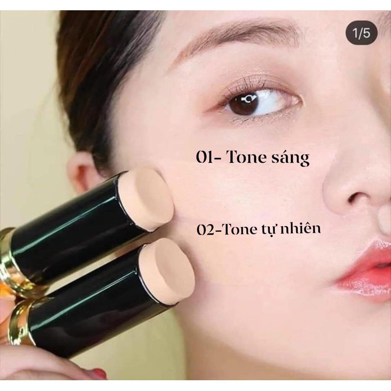 Sét kem nền thỏi Ohui Stick Foundation 01 Milk Beige.