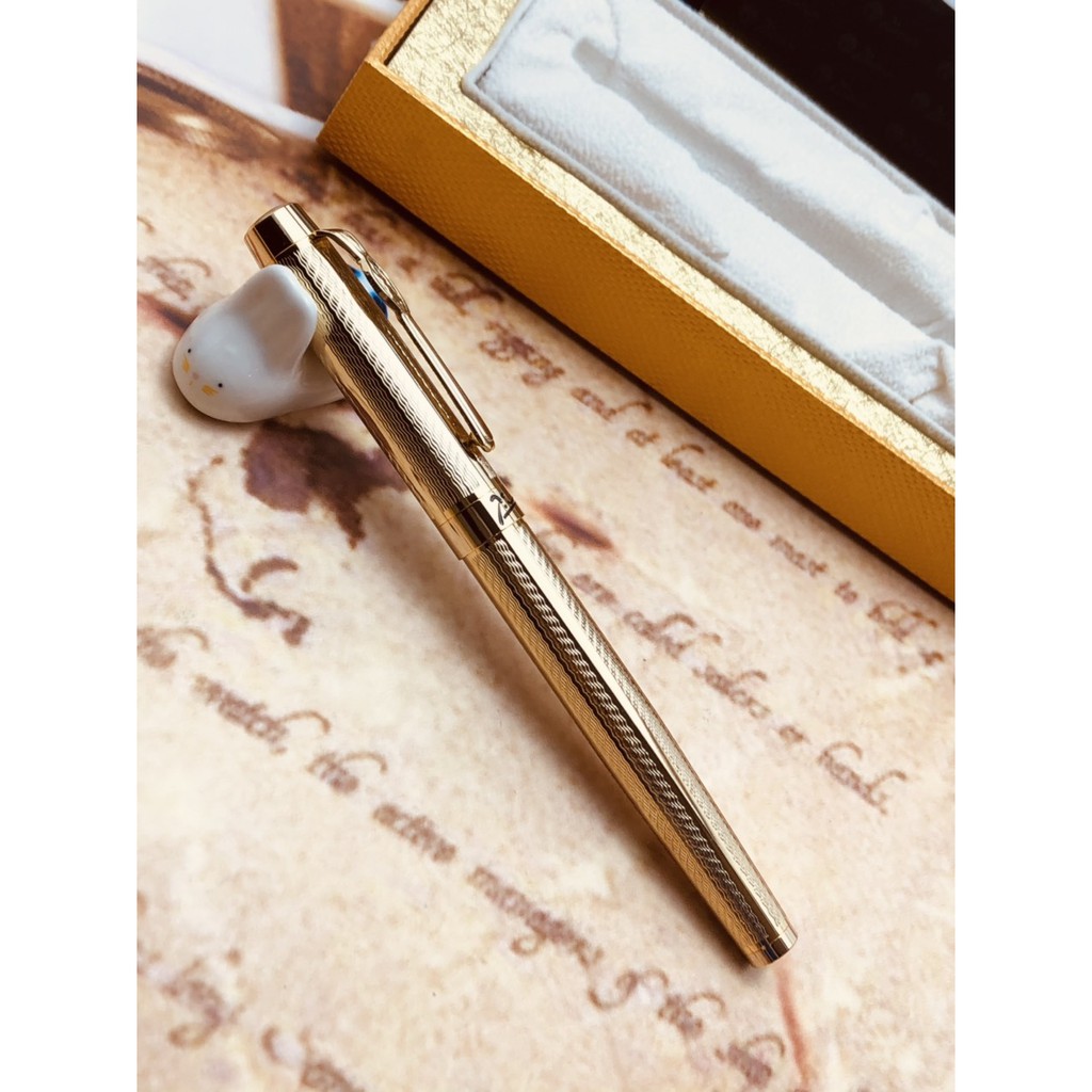Bút máy cao cấp  hãng Picasso pimio 933 mạ vàng - Làm quà tặng