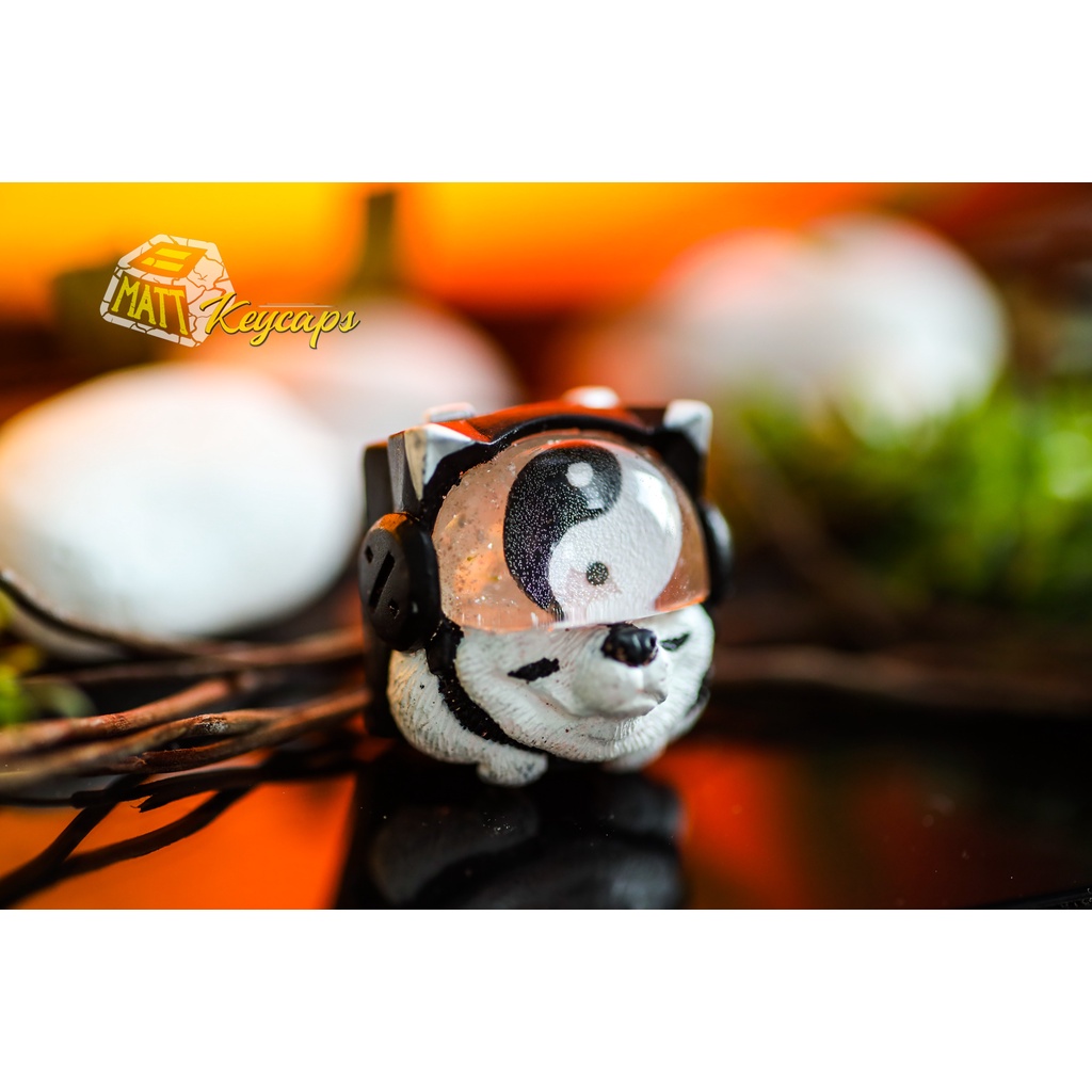 Sirius Keycaps - Âm Dương - Artisan Keycaps - Nút bàn phím cơ - Trang trí bàn phím cơ Sirius