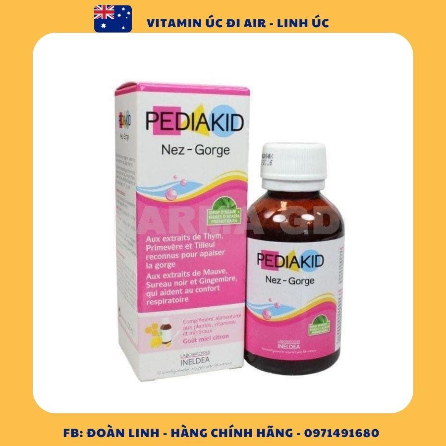 Pediakid - 22 vitamin / Appetit tonus / Sommeil / Sắt Fe + Vitamin B / Immuno Fort