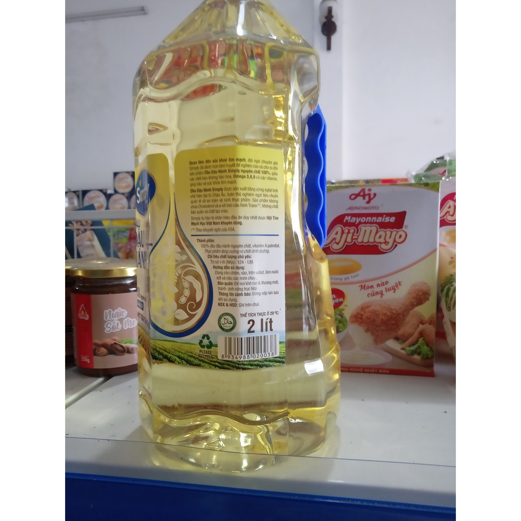 Dầu Đậu Nành SIMPLY Can 2L