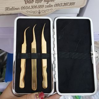 Nhíp gold nối mi volume